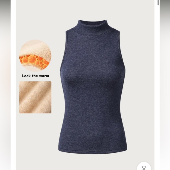 OGL Tops - OGL Cashsoft Underlayer Mockneck Tank